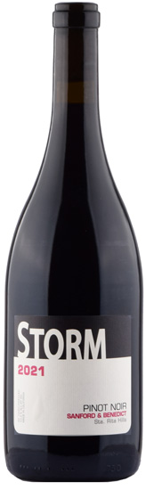 2021 Ernst Storm, Pinot Noir "Sanford & Benedict"