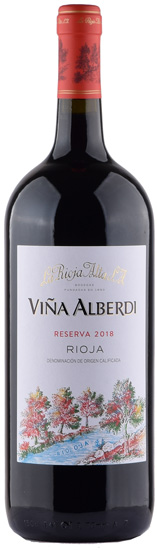 2018 La Rioja Alta, Rioja Reserva "Alberdi"(1,5 l)