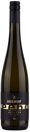 2023 Seehof, Auslese "Westhofen - Fass 9"