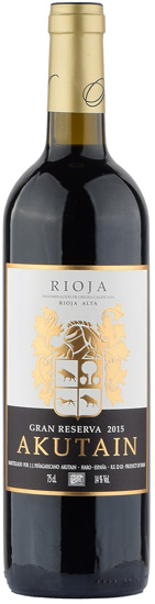 2015 Akutain, Rioja Gran Reserva