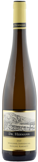 2023 Dr. Hermann,Riesling Kabinett Wehl. Sonnenuhr