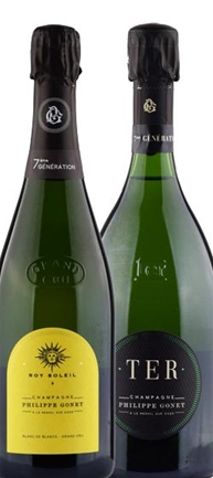 6 fl. Gonet Champagne TER Noir & Roy Soleil