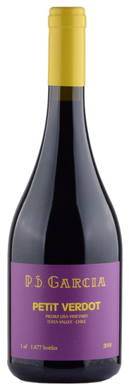 2018 PS Garcia,Petit Verdot "Piedra Lisa Vineyard"