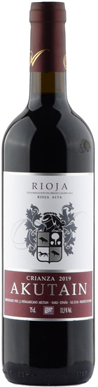 2019 Akutain, Rioja Crianza