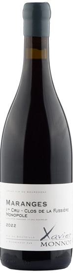 2022 X. Monnot, Maranges 1er "Clos de la Fussiere"