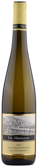2022 Dr.Hermann, Riesling Kabinett Wehl. Sonnenuhr