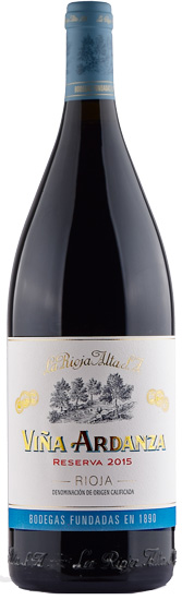 2015 La Rioja Alta, Rioja Reserva "Ardanza"(1,5 l)