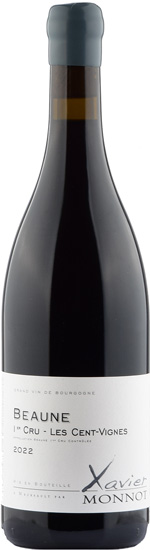 2022 X. Monnot, Beaune ”Cent Vignes" 1. Cru