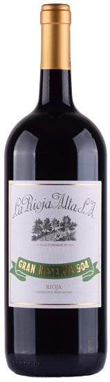 2011 La Rioja Alta, Rioja Gran Reserva "904" 1,5 l