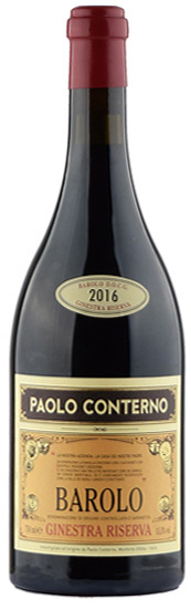 2016 Paolo Conterno, Barolo Riserva "Ginestra"
