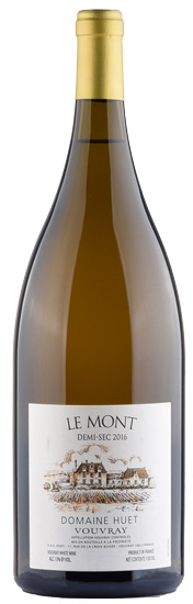 2016 Huet, Vouvray Demi-Sec "Le Mont" (1,5 l)