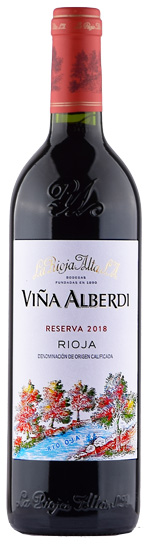 2018 La Rioja Alta, Rioja Reserva "Alberdi"