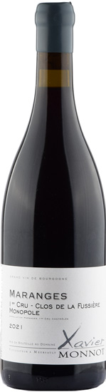 2021 X. Monnot, Maranges 1er "Clos de la Fussiere"