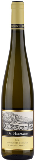 2018 Dr.Hermann, Riesling Kabinett Wint. Geierslay