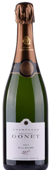 2007 P. Gonet Champagne Blanc de Blancs Grand Cru