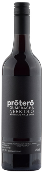 2021 Protero, Adelaide Hills Nebbiolo "Gumeracha"