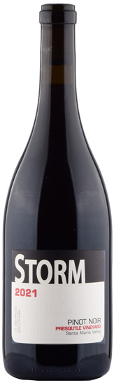 2021 Ernst Storm, Pinot Noir "Presqu'ile Vineyard"