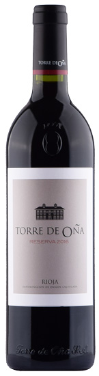 2016 Torre de Oña, Rioja Reserva