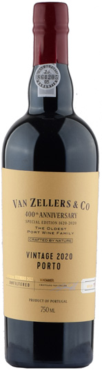 2020 Van Zellers & Co, Vintage Port "400 ÅR"