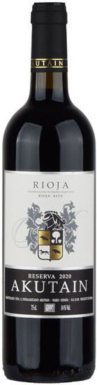 2020 Akutain, Rioja Reserva