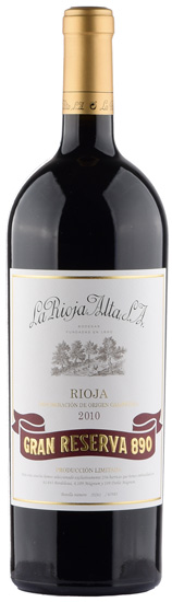 2010 La Rioja Alta, Rioja Gran Reserva 890 (1,5 l)